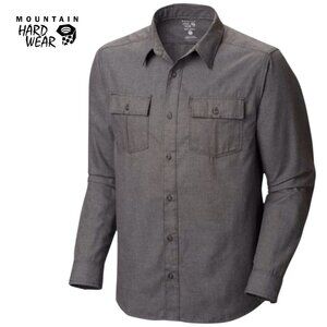 MOUNTAIN HARDWEAR Frequentor Button-Up Shirt grey large